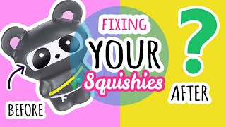 Squishy Makeovers Fixing Your Squishies 33 [upl. by Aneis]