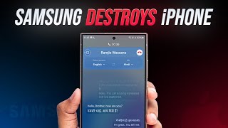 This Samsung Feature DESTROYED iPhone [upl. by Bilbe]