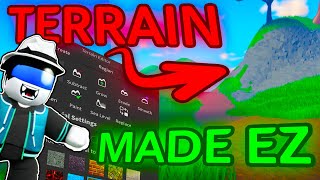 The EASIEST Guide to Making Amazing Terrain Roblox Studio [upl. by Scrogan]