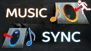 If Portal 2 was a Rhythm Game Synchronized Music Map [upl. by Noland]