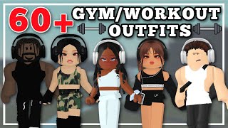 60 GYM amp WORKOUT Outfit Codes in Bloxburg [upl. by Rudolfo731]