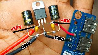 12v to 5v Mobile Charger [upl. by Siesser]