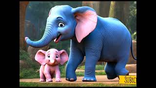 Daikho Bcho Hathi Aya  aha tmater brey mazey daar  Song for Kids  Action Poem  kids Urdu [upl. by Sices]