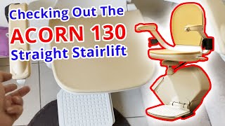 One Of The WORLDS Most Popular Stairlifts Acorn 130 Straight Stair Lift Review Demonstration [upl. by Enileqcaj663]