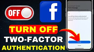 How To Turn Off Two Factor Authentication On Facebook 2024 NEW UPDATE [upl. by Sisi585]