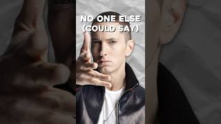 Lyrics ONLY Eminem Could Say [upl. by Melak]