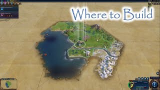 Civ 6 Expert Tips for Building Your First City [upl. by Elahcar]