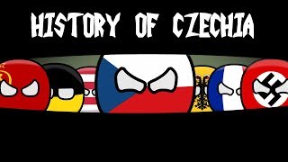 COUNTRYBALLS  History of Czech Republic Historie České Republiky [upl. by Robers733]