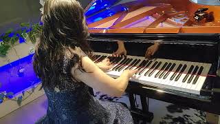 Chopin Nocturne Op 9 No 2 in E Flat Major  3 years amp 7 month Adult Piano Beginner [upl. by Einial396]