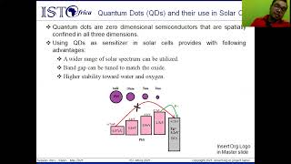 Improved Efficiency in Solar Cells using Fedoped ZnS Quantum Dots as Sensitizer [upl. by Nibram]