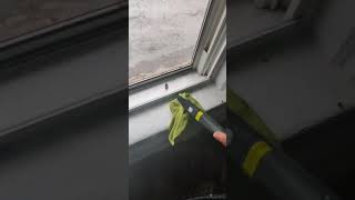 Dupray Neat Steamer Cleaning Windows [upl. by Marcy]