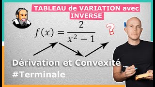 TABLEAU de VARIATION avec les QUOTIENTS  Exercice Corrigé  Terminale [upl. by Akcirderf]