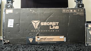 SECRETLAB MAGNUS DESK  Unboxing amp Review [upl. by Lenrow]