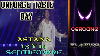 REACCION A DIMASH  UNFORGETTABLE DAY CONCIERTO DEL DIA 13 Y 14 DE SEPTIEMBRE 2024 [upl. by Ecnerewal]