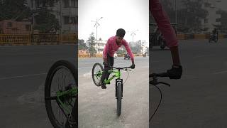 ðŸ”¥wheelie x 180 stoppie ðŸ˜Ž wheelie mtb stunt bike mtbpytho [upl. by Siram]