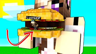 NASCONDINO DA PICCOLISSIMI NEL MCDONALDS DI MINECRAFT [upl. by Tollmann]