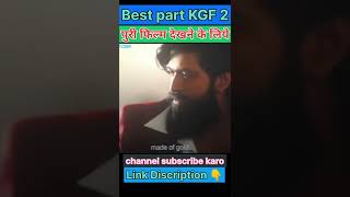 Best KGF Chapter 2 Part Full Movie Watch on pikashow link in description shorts shortvideo [upl. by Karlis]