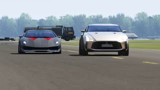 Lamborghini Sesto Elemento vs Nissan GTR50 Iitaldesign at Top Gear [upl. by Enal]