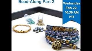 FB Live beadshopcom Bead Along Part 2 [upl. by Clari]