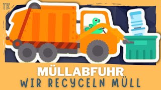 Müllabfuhr für Kinder ⭐ Wir Recyceln Müll  Kindervideos  Kinderfilme  telekids [upl. by Aramad]