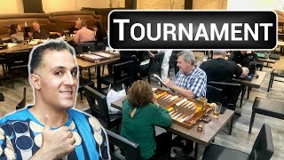 INCREDIBLE Turnout at Weekly Backgammon Tournament [upl. by Draneb]