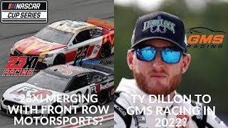 23XI Buys A Charter  Ty Dillon To GMS Racing In 2022 [upl. by Retlaw]