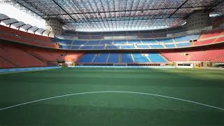 Stadio Giuseppe Meazza San Siro Stadium 3D model by 3DModelsorg [upl. by Ahsiym]