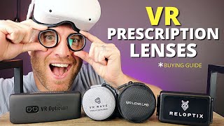 BEST VR Prescription Lenses  Buying Guide and Review For Oculus Quest 2 and Other VR [upl. by Brebner]