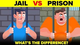 Jail vs Prison  Whats ACTUALLY The Difference [upl. by Chaille]