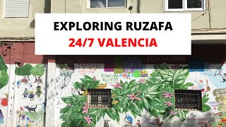 Exploring Ruzafa  247 Valencia [upl. by Slaohcin]