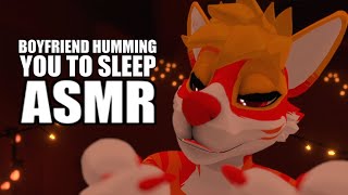 Furry ASMR Boyfriend humming you back to sleep gentle hums and pets 🎶 [upl. by Ardnuhsal]