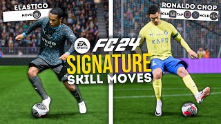 Players Who Have Their Own Skill Move in FC 24 [upl. by Kauffman]