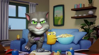 🧩🔎 La pieza perdida del rompecabezas 🤔  Cortos de Talking Tom Temporada 2 episodio 46 [upl. by Jarin245]