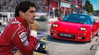 Ayrton Senna y el Honda NSX  La Leyenda 🏎️🏁 [upl. by Roddie]