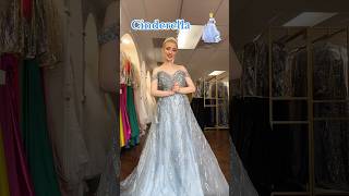 Prom dresses inspired by Disney Princesses👑 weddingdress disneyprincess [upl. by Dinsdale979]