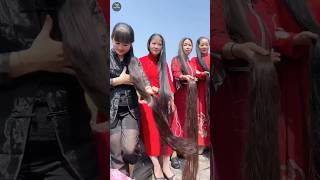 Chinese girls hair growth trick [upl. by Katine]