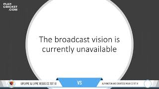 Uplyme amp Lyme Regis CC 1st XI v Alphington and Countess Wear CC 1st XI [upl. by Tnarud]