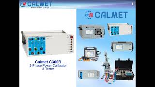 Calmet C300B Power Calibrator amp Tester [upl. by Nwahs]