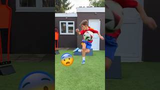 The BEST YOUNG FOOTBALLER⁉️😨 v7skills xntonio shorts football soccer tutorial [upl. by Casavant]