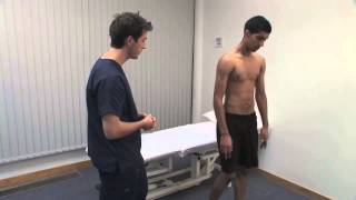 Examination of the thoracic and lumbar spineSchobers test [upl. by Assisi]