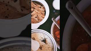 Sunday special 🍗🍚😋youtubeshorts chiken bagararice chapathi shorts songlove food viralreels [upl. by Enyehc]