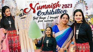 Numaish exhibition Hyderabad 2023  Shopping at Numaish  Divya Vlogs [upl. by Hurst]