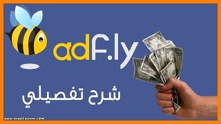 شرح موقع AdFly كاملاً خطوة بخطوة للمبتدئين [upl. by Harahs]