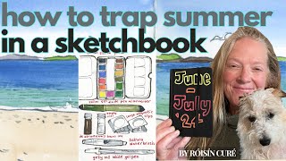 How To Trap Summer In A Sketchbook [upl. by Pardo]