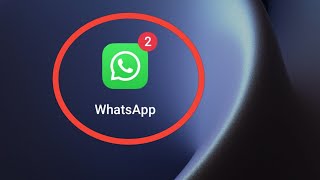 Whatsapp Notification Number Not Showing  Whatsapp Notification Badge Not Showing [upl. by Ardeid]