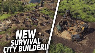 NEW Survival City Builder  Endzone 2  Base Builder Colony Sim [upl. by Janice33]