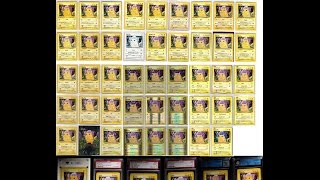 Over 700 unique Pikachu TCG cards Worlds Biggest Pikachu TCG Collection on YouTube [upl. by Heddy558]