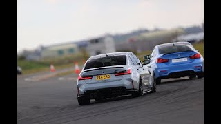 G80 M3 VS F80 At Bedford with R44 Performance [upl. by Mccollum]