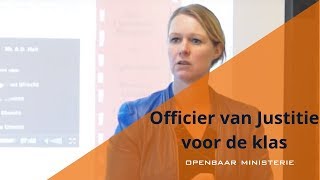 Officier van Justitie voor de klas [upl. by Atinauj]