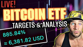 🔴 Live  BITCOIN ETF PRICE TARGETS amp ANALYSIS 30000000 LONG TRADE [upl. by Dhu678]